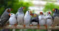 zebra Finch mix colour